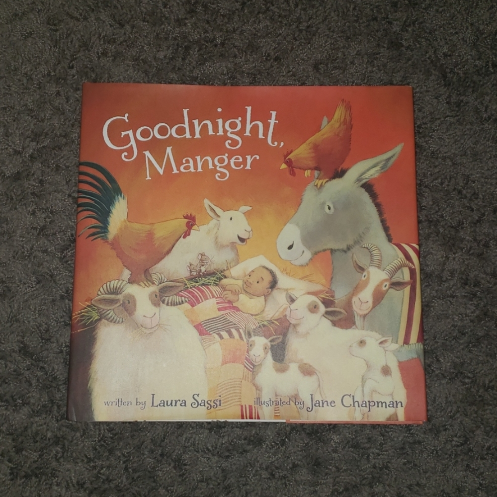 ☃️❄️Goodnight Manger👑 Hardback📸💕BRAND NEW